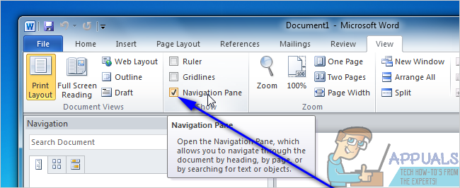 how to move one page before another in word