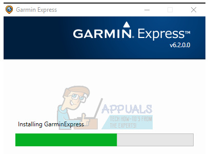 garmin express not finding device