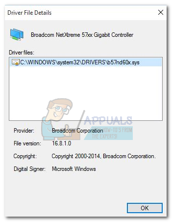 broadcom netxtreme 57xx gigabit controller download