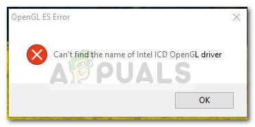 Cant find the name of intel icd opengl driver osu что делать