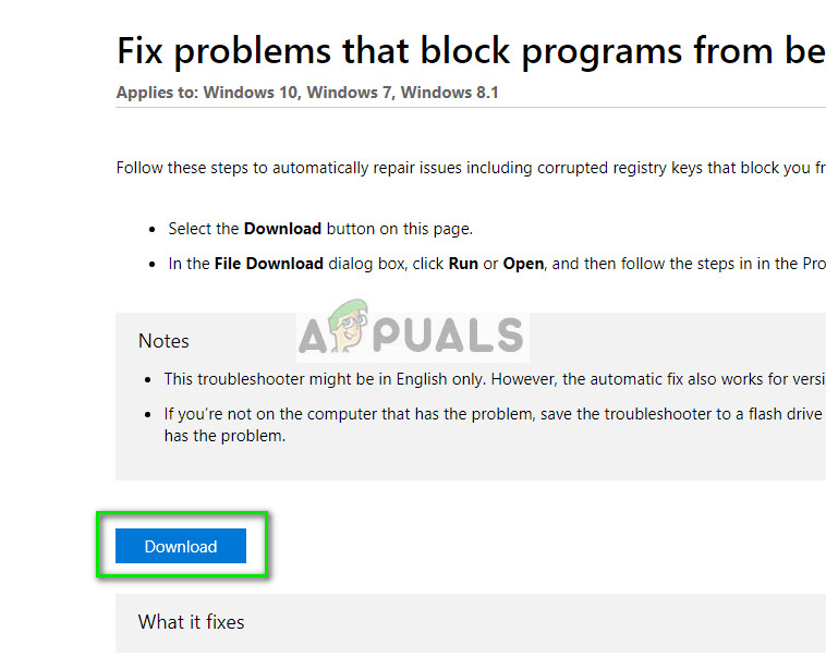 Fix A Fatal Error Occurred during Installation