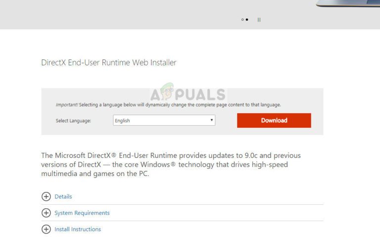 Fix: D3DCompiler_47.dll is missing