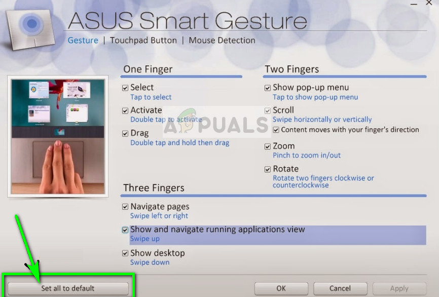 asus smart gesture windows 10 slow