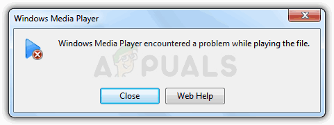 Fix Windows Media Player Encountered A Problem While Playing The