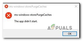 ms windows store purge caches