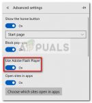 2 Methods 'Enable/Disable Adobe Flash player on Microsoft Edge'