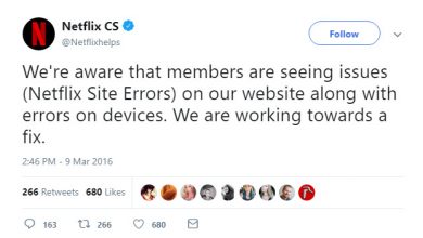 Netflix Error F7111-1957-205040 in Google Chrome