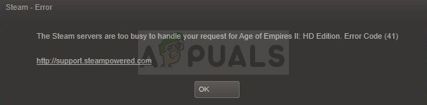 Fix Steam Error Code 41 Appuals