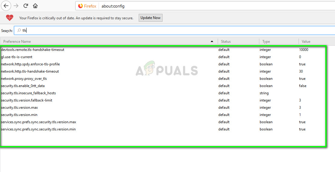 TLS and SSL3 in Mozilla