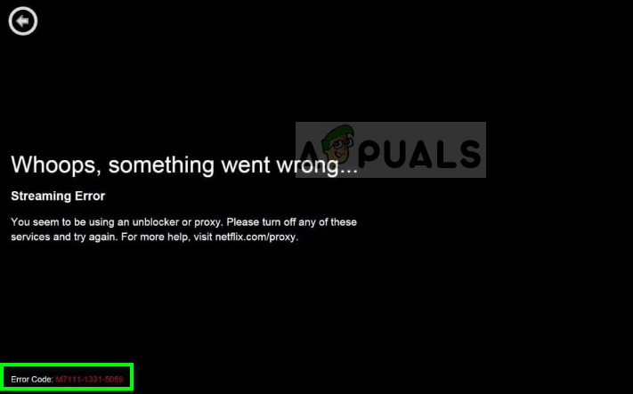 Error Code M7111 1331: Quick Fixes to Solve Netflix Streaming Issues