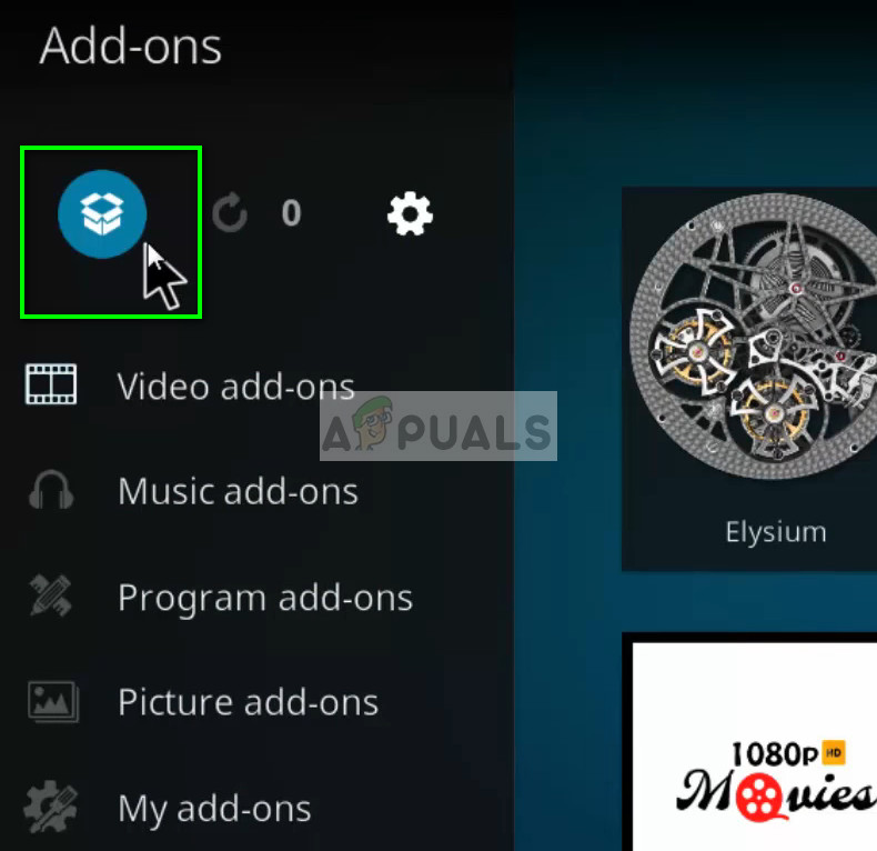 Adding a new add-on in Kodi