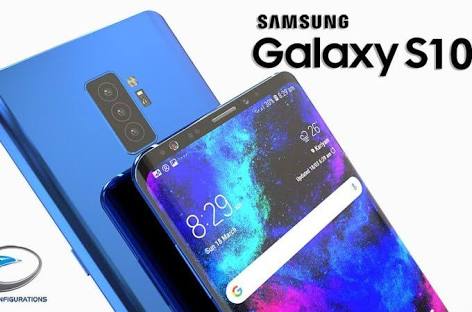 Galaxy S10 artistic Visual Representation