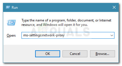 Run dialog: ms-settings:network-proxy