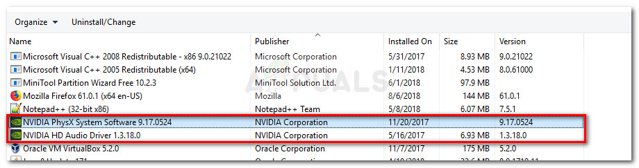 Uninstall all GPU related software