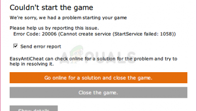 (1058) ERROR_SERVICE_DISABLED