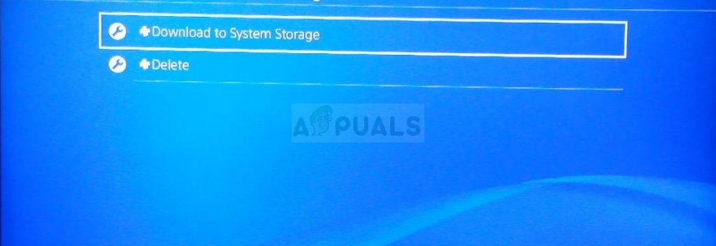 Download to System Storage