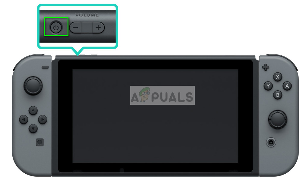 Power cycling Nintendo Switch