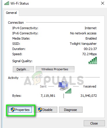 Properties of Connection