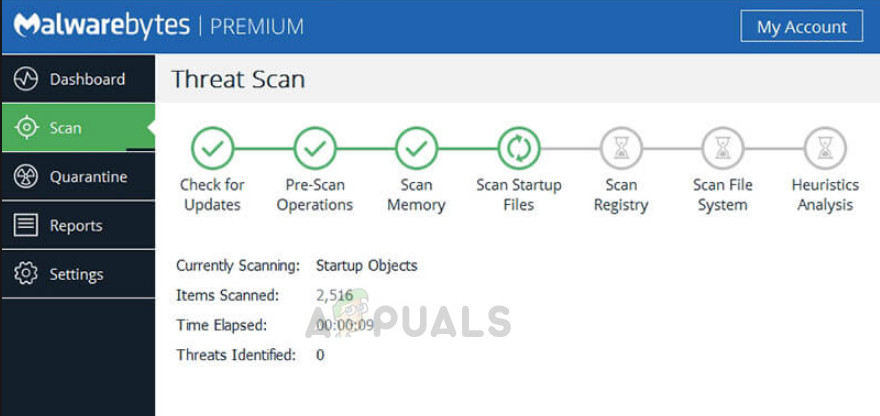 Malwarebytes in Windows 10