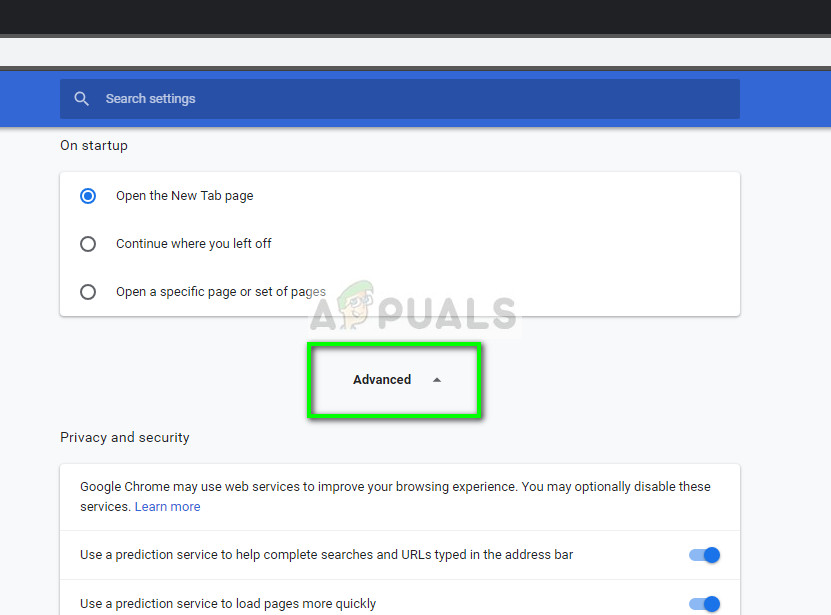 Advanced Google Chrome Settings