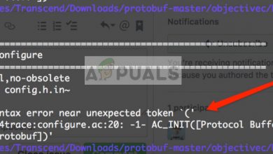 Syntax Error near unexpected token `('
