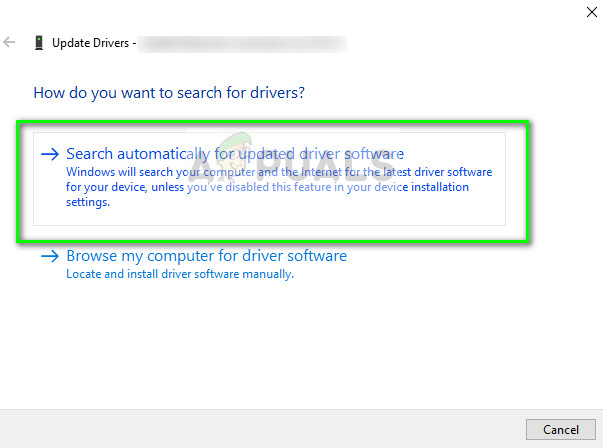 Automatic/Manual update of Bluetooth Driver in Windows 10