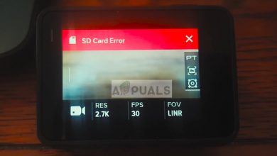 GoPro SD Card Error