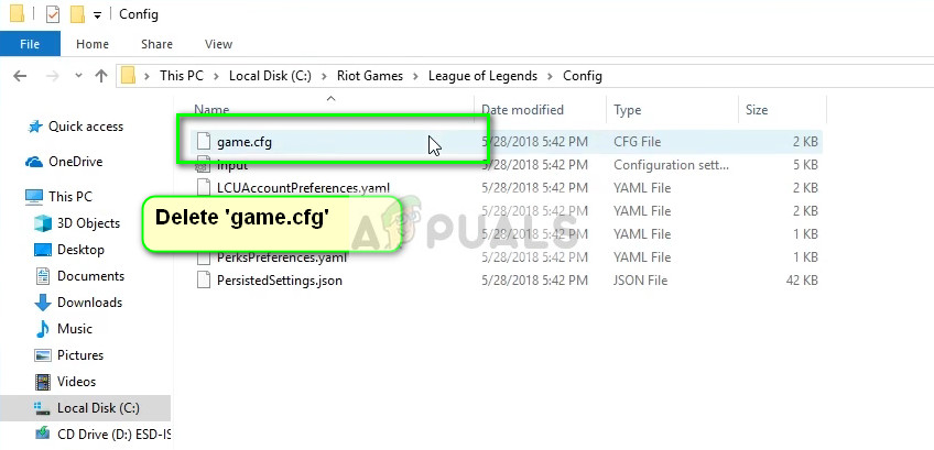 game.cfg in League of Legends