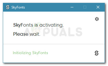 SkyFonts is activating on this PC