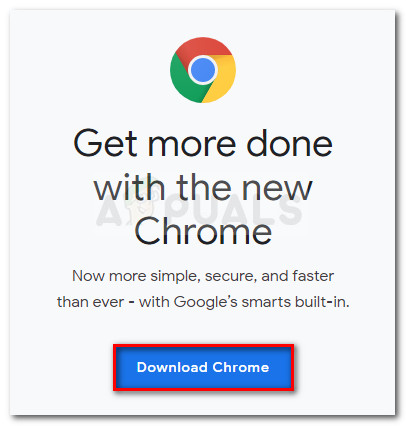 Download the latest version of Chrome