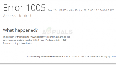 error 1005 access denied