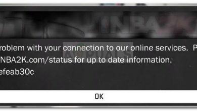 Error message EFEAB30C