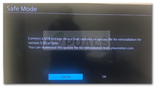 Confirm Initialization process