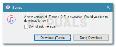 Install latest iTunes version