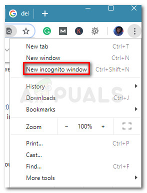 In Incognito Mode, Chrome will start with the bare minimum components. This meands that no extensions will be permitted to run.