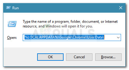 Opening the location of the Default Chrome profile