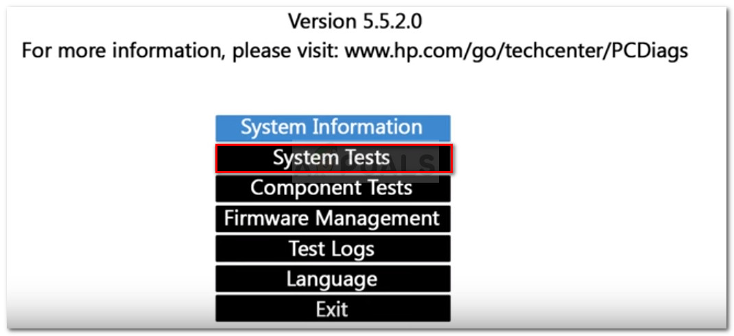 Investigating for a hardware issue using System Tests
