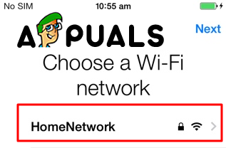 Choose Wi-Fi Network