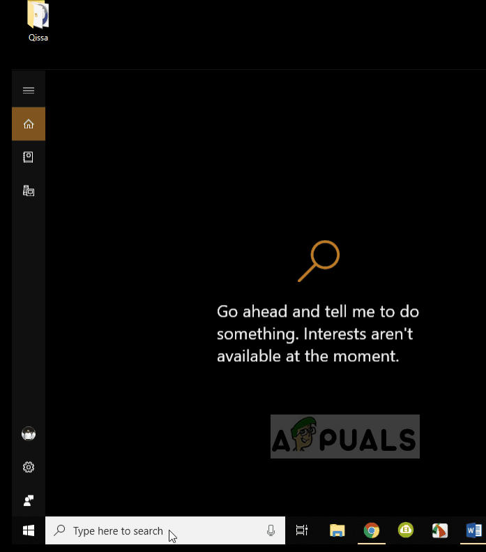 Disabling Cortana on Windows 10