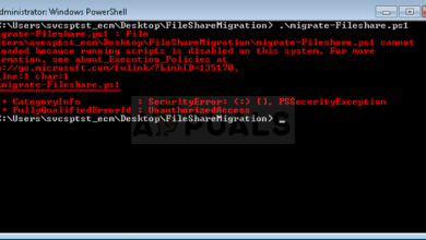 Execution of scripts is disabled on this system