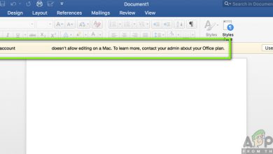 Account Doesn't Allow Editing on a Mac