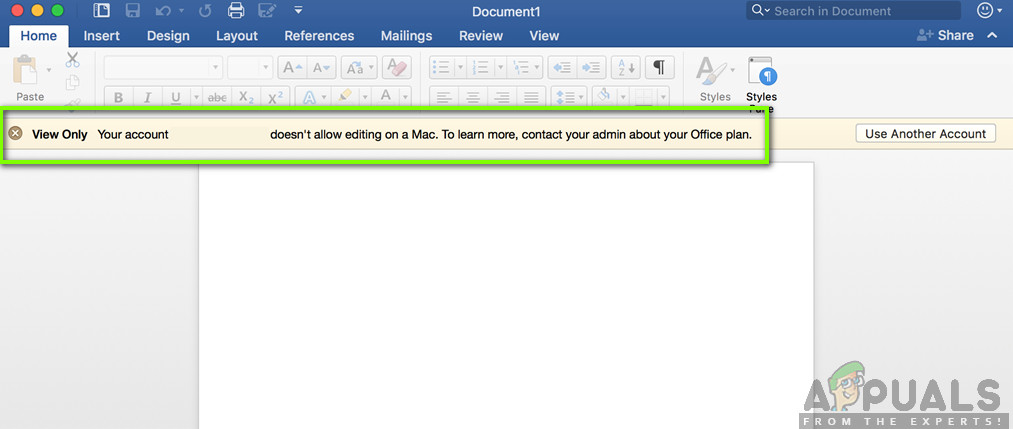 Enable Editing Microsoft Word Mac