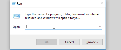 Running Control Panel