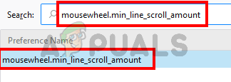 Type mousewheel.min_line_scroll_amount and select it