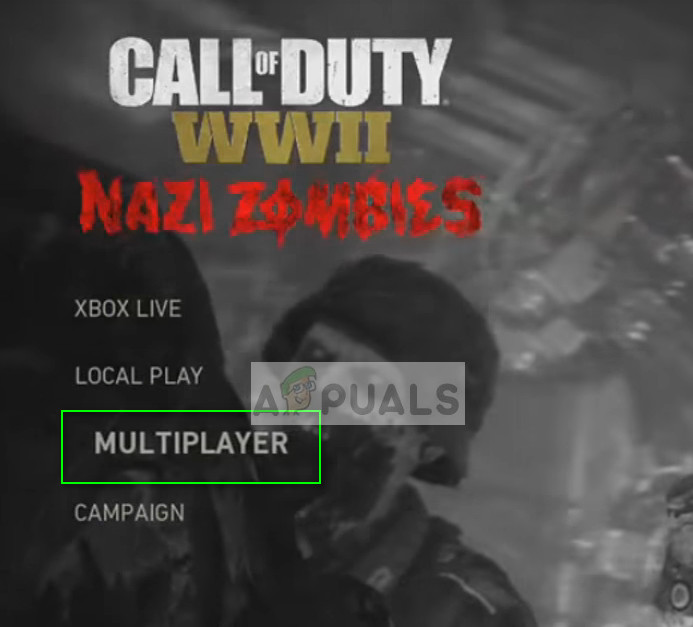 Switching back to Multiplayer - COD WW2 on PS4