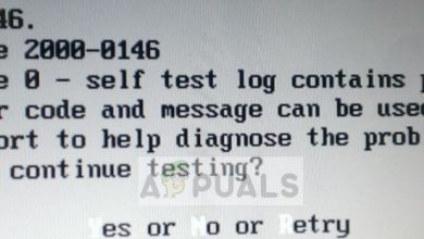 Error Code 2000-0146