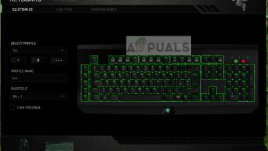 Razer Synapse keyboard profiles