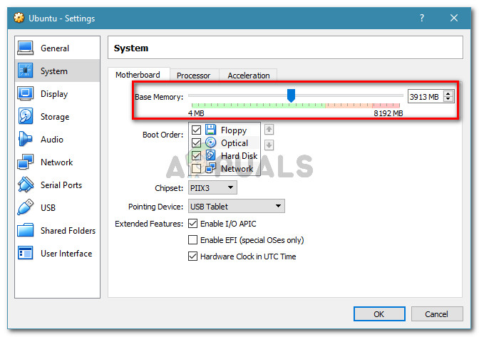 Enlarging the Base Memory