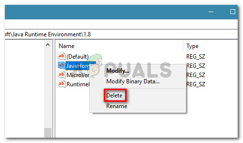 Deleting the Registry entry with a non-corresponding installation path 