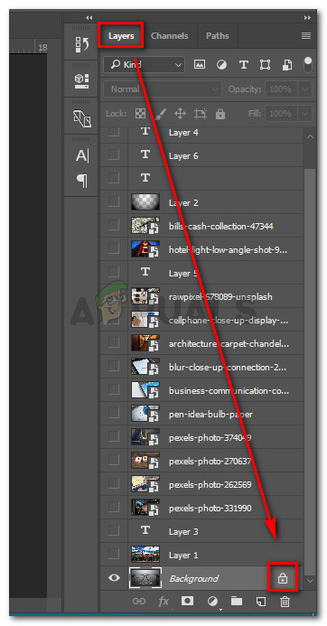 Unlocking the partially locked layer